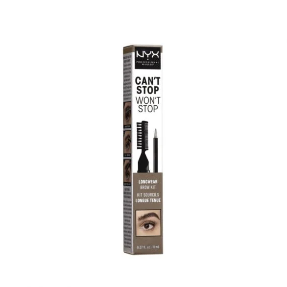 NYX PROFESSIONAL MAKE UP CAN’T STOP WON’T STOP Комплект за вежди, 8 мл.