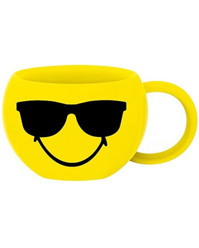 Чаша за еспресо Heathside Humor: Adult – Sunglasses Smiley