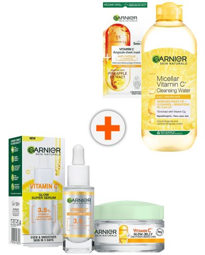 Комплект за лице Garnier Skin Naturals – Vitamin C