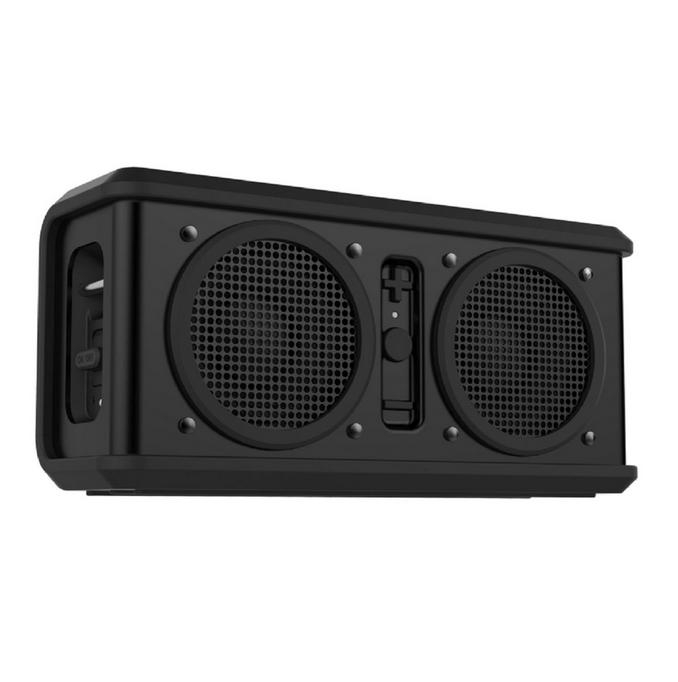 Skullcandy Air Raid Bluetooth Speaker – ударо и водоустойчива безжична уникална аудио система за мобилни устройства (черен)