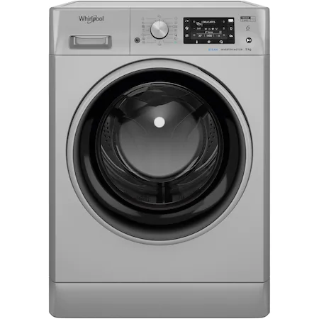 Пералня Whirlpool FreshCare+ FFD9458SBSVEU, 9 кг, 1400 об/мин, Клас B, Steam Refresh, Steam Hygiene, Технология 6-то чувство, Инверторен мотор, LCD дисплей, Сребрист