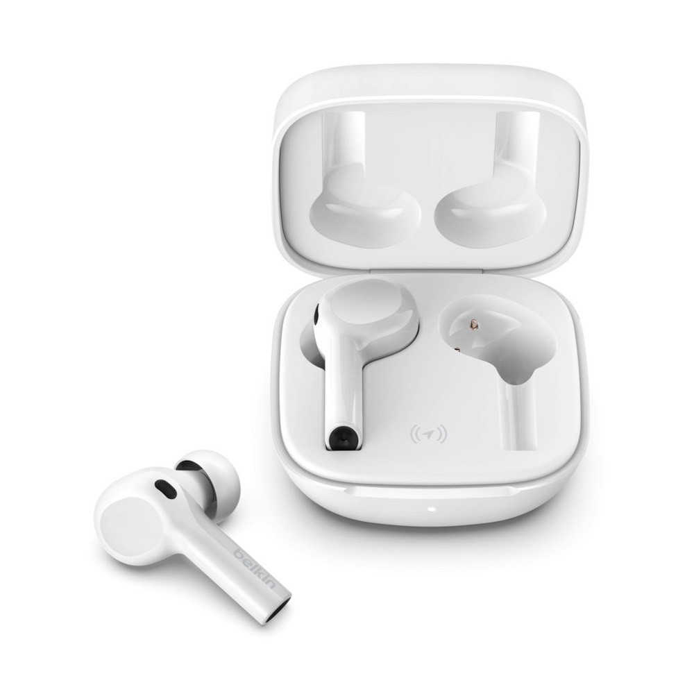 Belkin Soundform Freedom Noise Cancelling TWS Earbuds – безжични блутут слушалки със зареждащ кейс (бял)