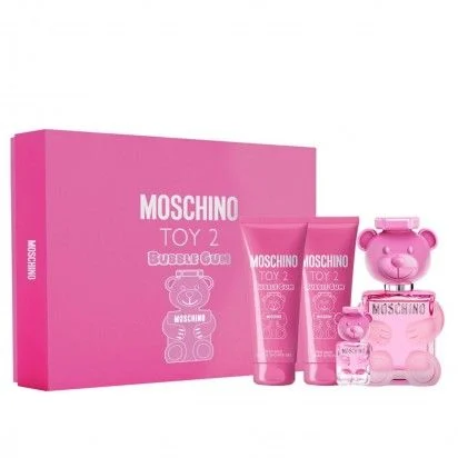 MOSCHINO TOY2 Комплект Дамска парфюмна вода, 100 мл +Душ гел 100 мл + Лосион за тяло 100 мл + Мини парфюмна вода, 5 мл.