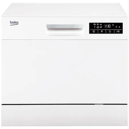 Съдомиялна Beko DTC36610W, 6 комплекта, 6 програми, Клас F, 55 см, Бяла