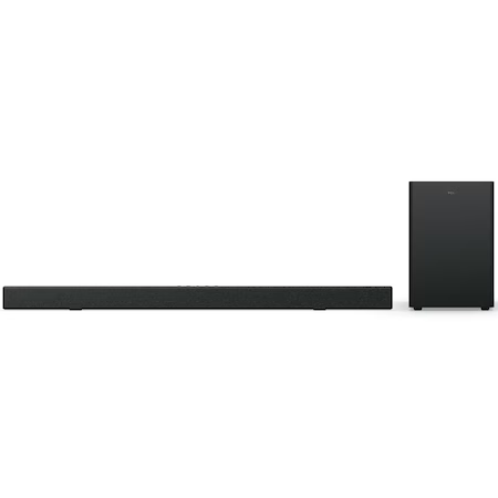 Soundbar TCL C935U, 5.1.2, 780W, Bluetooth 5.3, Dolby Atmos & DTS-X, Ray-danz, Subwoofer Wireless, Черен