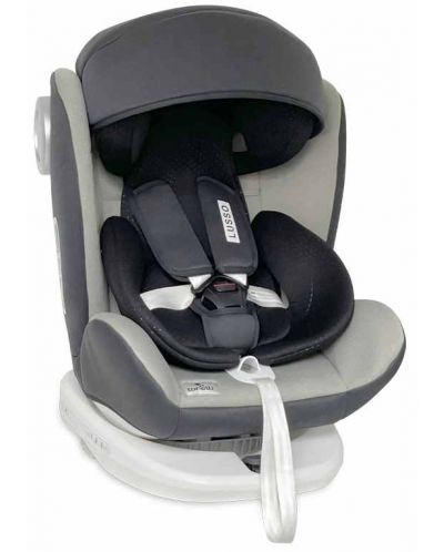 Столче за кола Lorelli – Lusso SPS Isofix, 0-36 kg., бежов