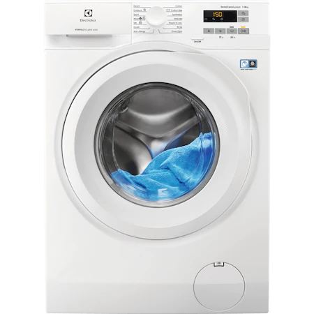 Пералня Electrolux EW6FN528W, 8 кг, 1200 об/мин, Инверторен мотор, Бял