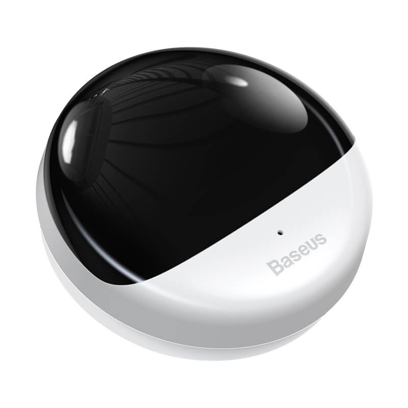 Baseus AI Intelligent Voice Control Plug-in Night Light (DGBS-02) – нощна LED лампа с модул за гласово управление на светлината и климатика (US стандарт) (бял)