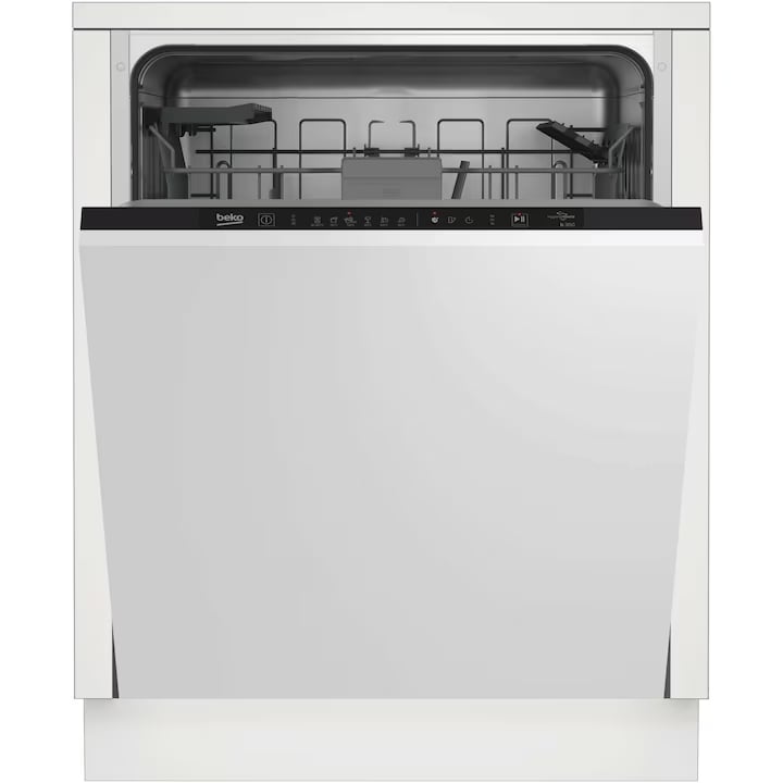 Съдомиялна за вграждане Beko BDIN16430, 14 комплекта, 6 програми, HygieneIntense, AutoDoor Opening, Clean&Shine, Flexible HalfLoad, Клас D, 60 см