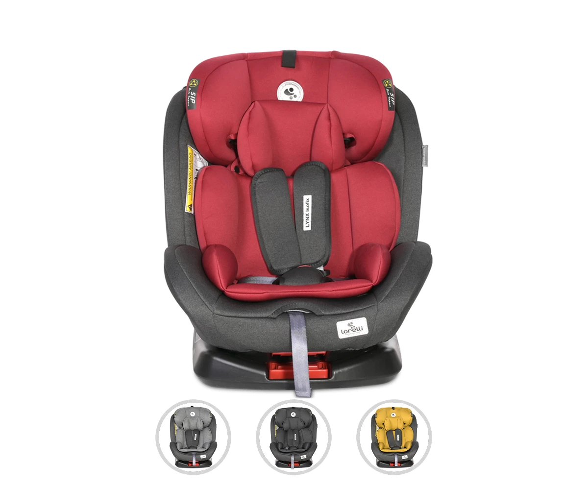 Въртящо се детско столче за кола Lorelli Lynx Isofix 360°, асортимент, 0-36 кг