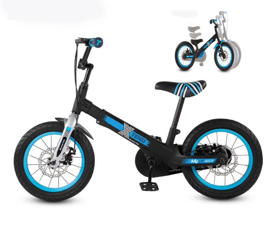 Разтегаем Велосипед smarTrike Xtend Mg+™ 3-в-1 – черен/син