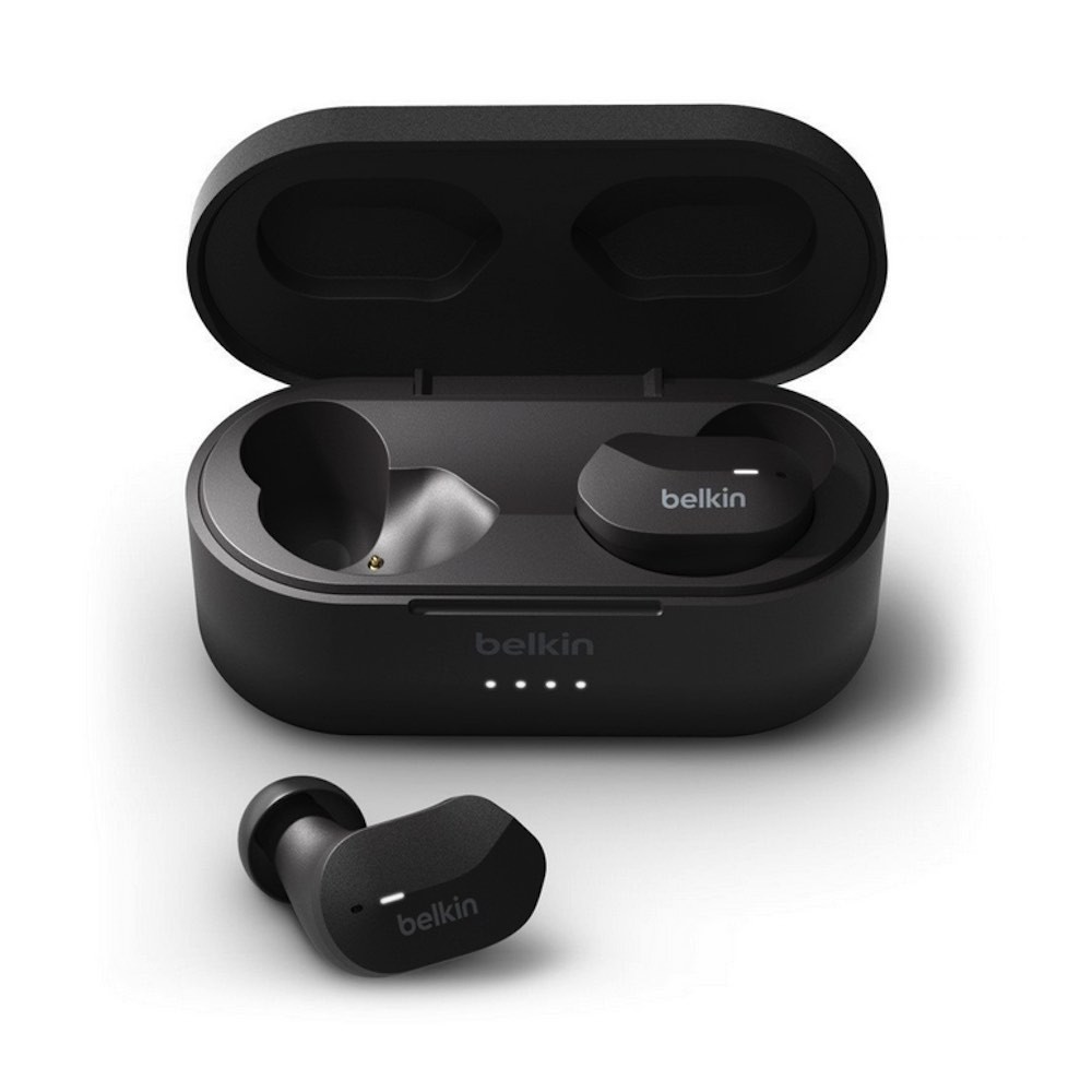 Belkin Soundform TWS Earphones – безжични блутут слушалки със зареждащ кейс (черен)