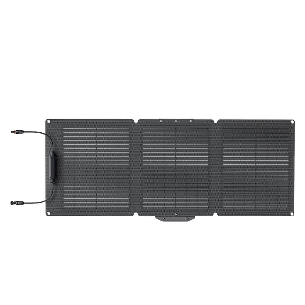 EcoFlow 60W Portable Solar Panel – сгъваем соларен панел зареждащ директно вашето устройство от слънцето (черен)