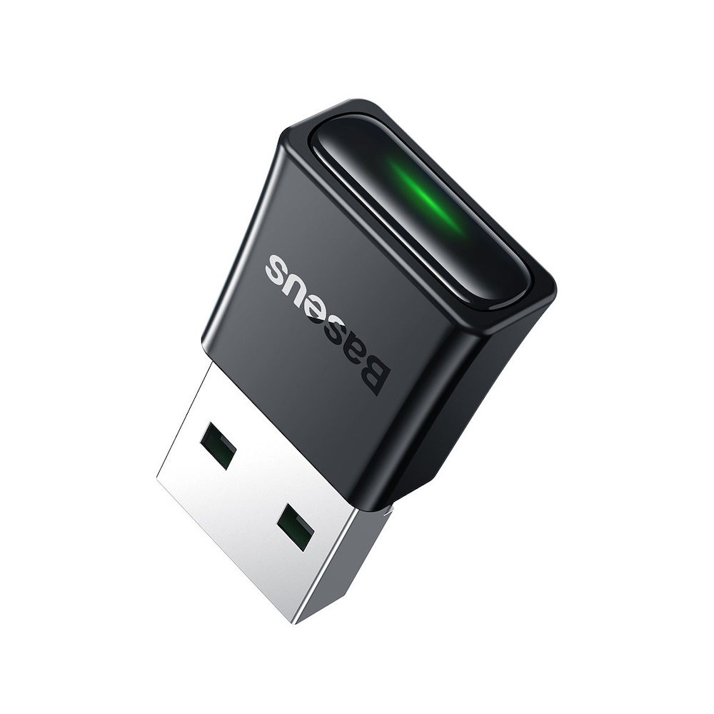 Baseus USB Mini Bluetooth 5.3 Adapter BA07 – Bluetooth 5.3 адаптер за компютри и лаптопи (черен)