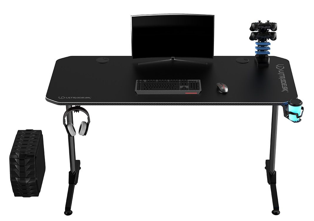 Гейминг бюро Ultradesk – Frag V3, черно