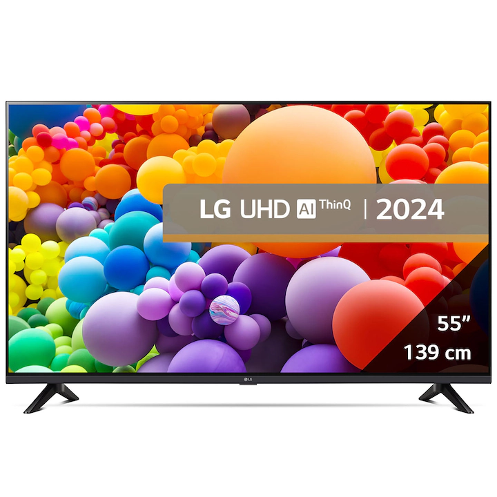 Телевизор LG LED 55UT73003LA, 55″ (139 см), Smart, 4K Ultra HD, Клас G (модел 2024)