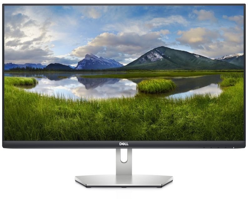 Монитор Dell S2721H, 27″, FHD, IPS, Anti-Glare, сребрист/черен