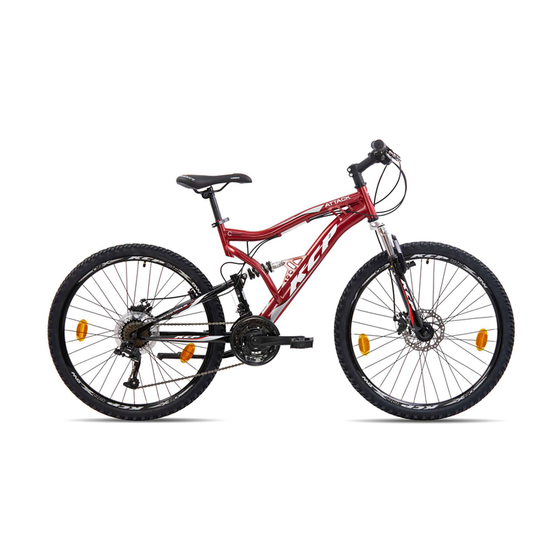 ВЕЛОСИПЕД KCP MTB FULL DB ATTACK 26″ 101210 21, РАМКА СТОМАНЕНА