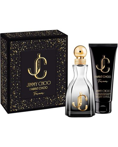 Jimmy Choo Комплект I Want Choo Forever – Парфюмна вода и Лосион, 60 + 100 ml