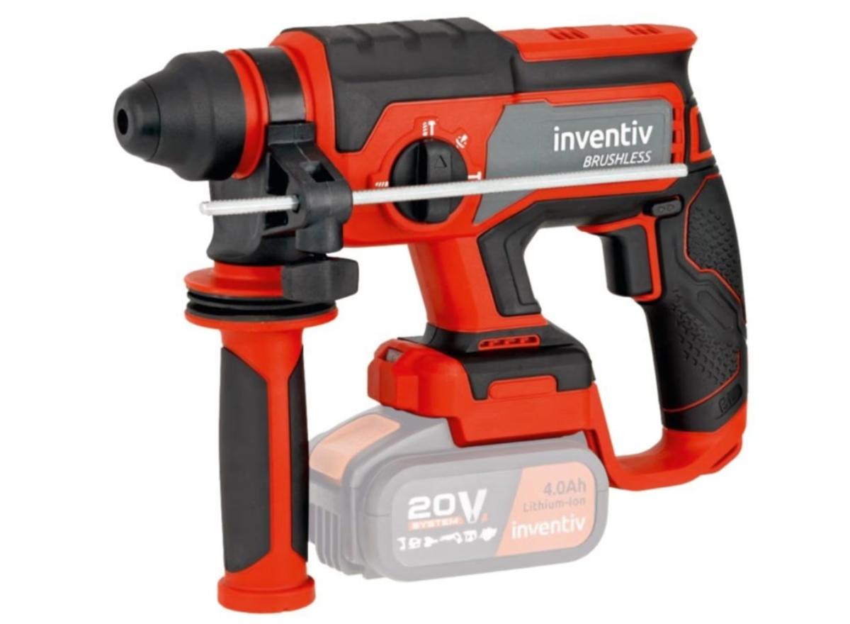 АКУМУЛАТОРЕН ПЕРФОРАТОР 20V INVENTIV 2J